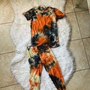 Tie-Dye leggings Set